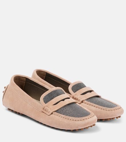 Mocassins Monili en daim - Brunello Cucinelli - Modalova