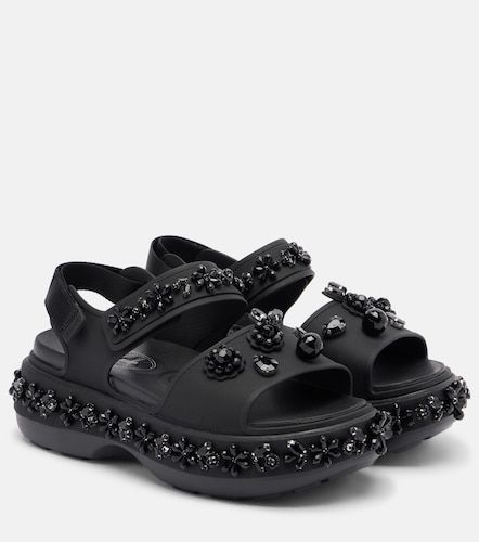 X Crocs Sandales compensées à ornements - Simone Rocha - Modalova