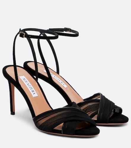 Sandales slingback Voile 85 en cuir - Aquazzura - Modalova