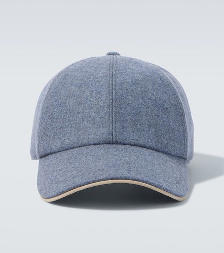 Casquette en laine, soie et cachemire - Eleventy - Modalova