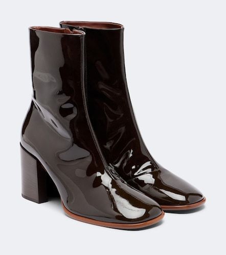 Bottes en cuir verni - Dries Van Noten - Modalova
