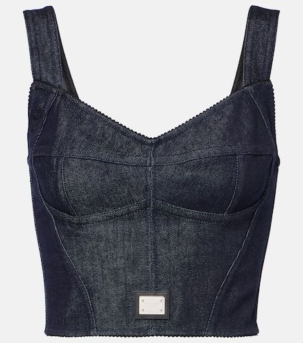 Dolce&Gabbana Top en jean - Dolce&Gabbana - Modalova