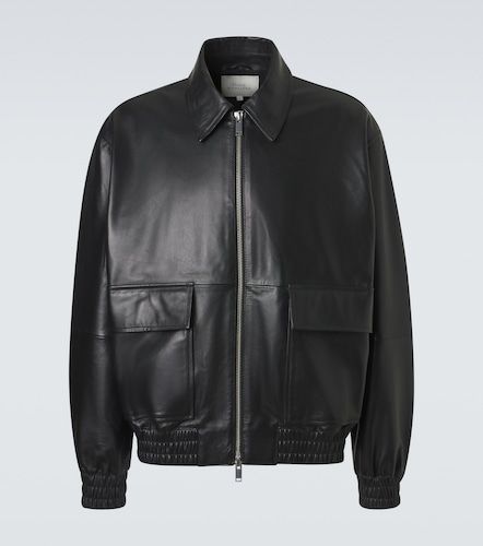 Veste blouson Piston en cuir - Studio Nicholson - Modalova