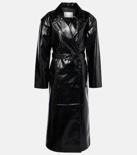 Trench-coat Tina en cuir synthétique - The Frankie Shop - Modalova