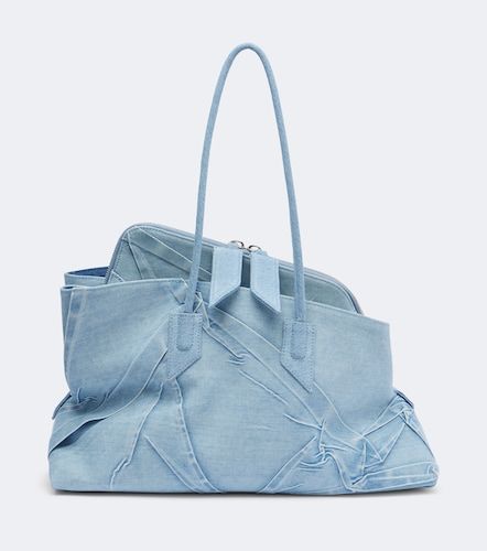 Sac La Passeggiata Medium en denim - The Attico - Modalova