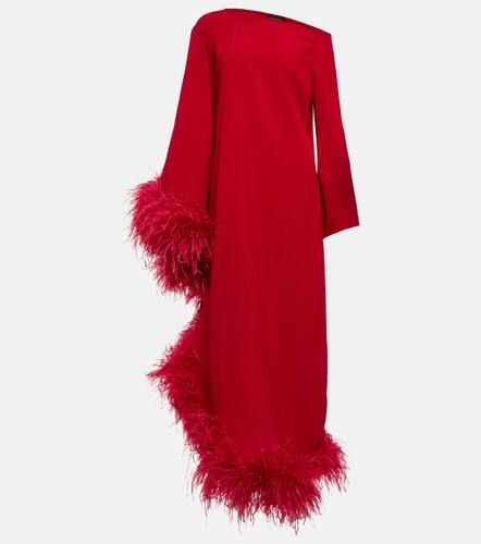 Robe longue Ubud Extravaganza à plumes - Taller Marmo - Modalova