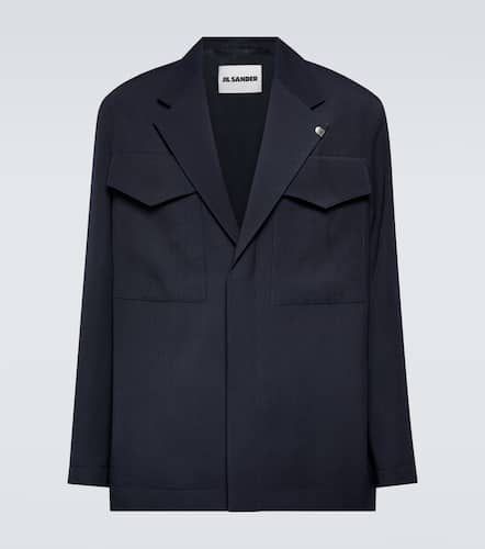 Veste en gabardine de laine - Jil Sander - Modalova