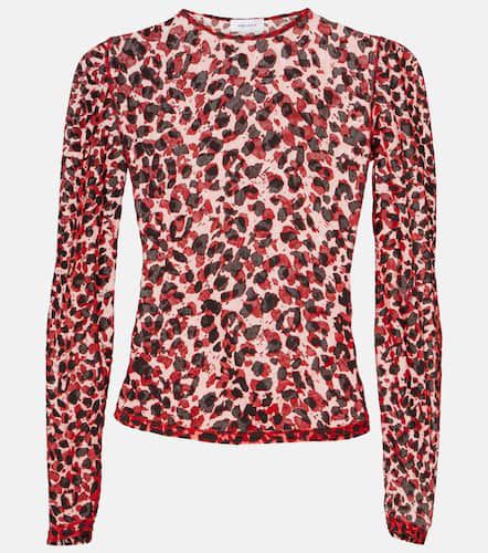 Top à motif léopard - Alexander McQueen - Modalova