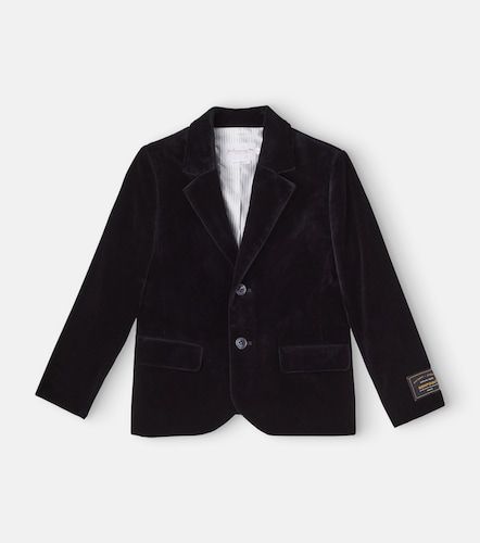 Blazer Teo en velours de coton - Bonpoint - Modalova