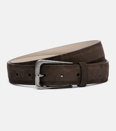 Brunello Cucinelli Ceinture en daim - Brunello Cucinelli - Modalova