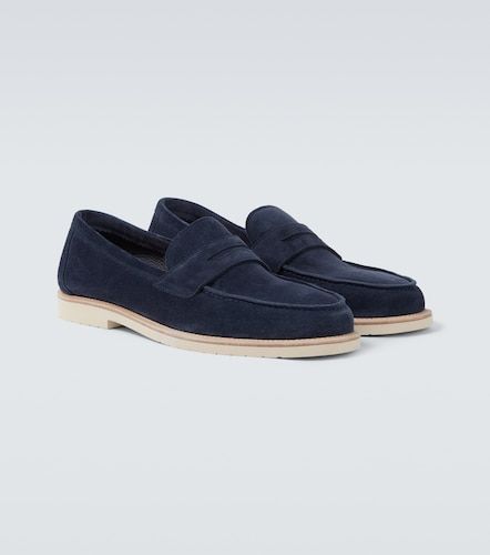Mocassins en daim - Brunello Cucinelli - Modalova
