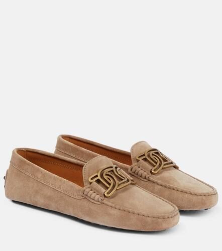 Mocassins Logo Gommino en daim - Tod's - Modalova