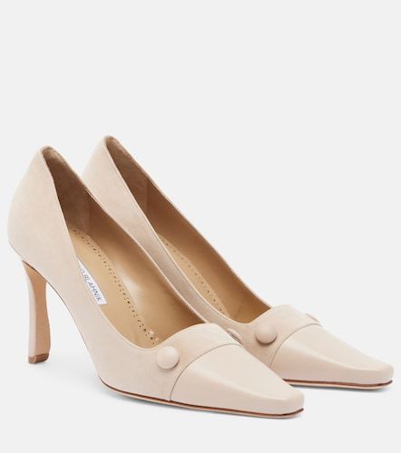 Escarpins Quantapla en daim - Manolo Blahnik - Modalova