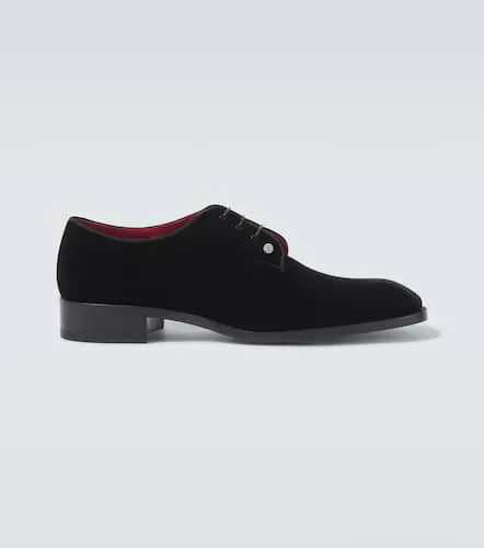 Derbies Chambeliss en velours - Christian Louboutin - Modalova