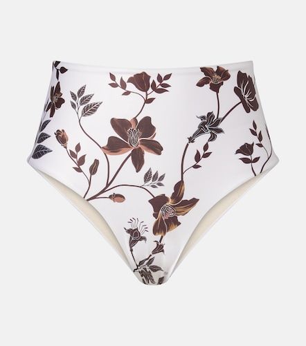 Culotte de bikini Magenta à fleurs - Agua by Agua Bendita - Modalova