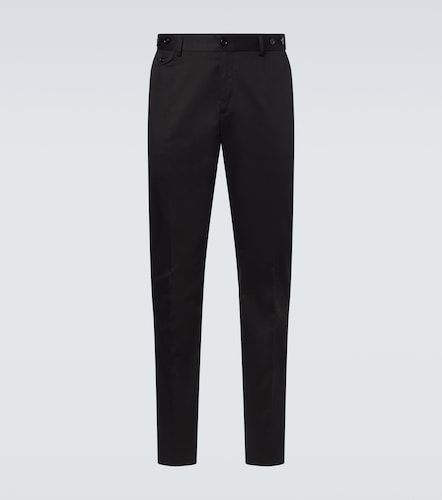 Pantalon slim en coton mélangé - Dolce&Gabbana - Modalova