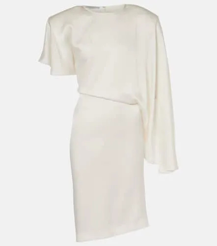 Robe midi asymétrique en satin - Stella McCartney - Modalova