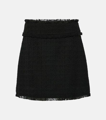 Mini-jupe en tweed de laine mélangée - Dolce&Gabbana - Modalova