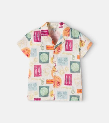 Chemise Luka imprimée en coton - Bebe Organic - Modalova