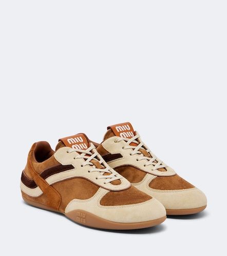 Miu Miu Baskets Gymnasium en daim - Miu Miu - Modalova