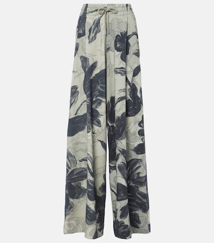 Pantalon de survêtement en coton - Dries Van Noten - Modalova