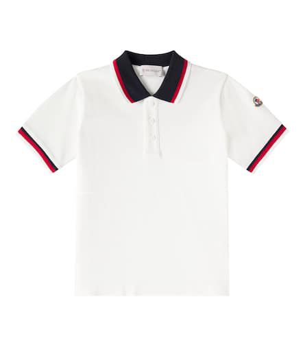 Moncler Enfant Polo en coton - Moncler Enfant - Modalova