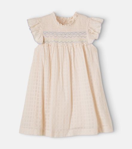Robe Aurelina en coton à carreaux - Louise Misha - Modalova
