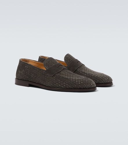 Mocassins en daim - Brunello Cucinelli - Modalova