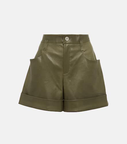 Short Tuco à taille haute en cuir - Stouls - Modalova