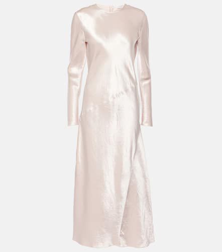 Robe longue Elogio en satin - Max Mara - Modalova