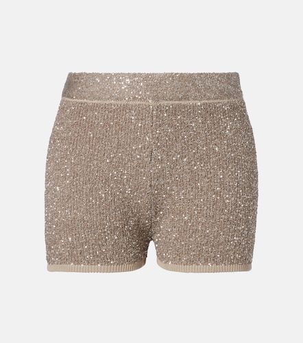 Short en coton à sequins - Brunello Cucinelli - Modalova