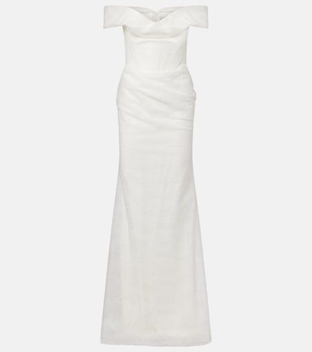Robe longue bustier de mariée Nova Cora en dentelle - Vivienne Westwood - Modalova