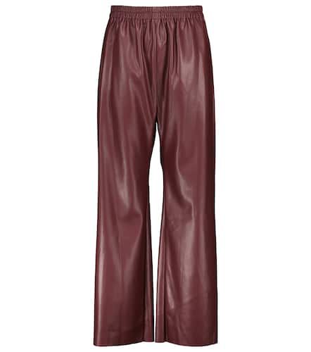 Pantalon ample Savannah en cuir synthétique - Deveaux New York - Modalova