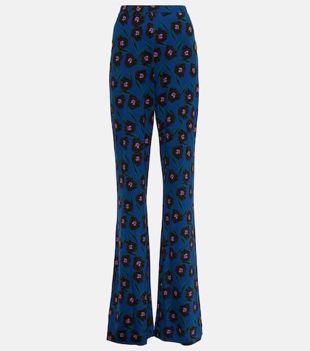 Pantalon évasé Brooklyn à taille haute - Diane von Furstenberg - Modalova