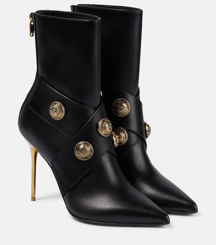 Balmain Bottines Alma en cuir - Balmain - Modalova