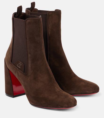 Bottines Turelastic 85 en daim - Christian Louboutin - Modalova