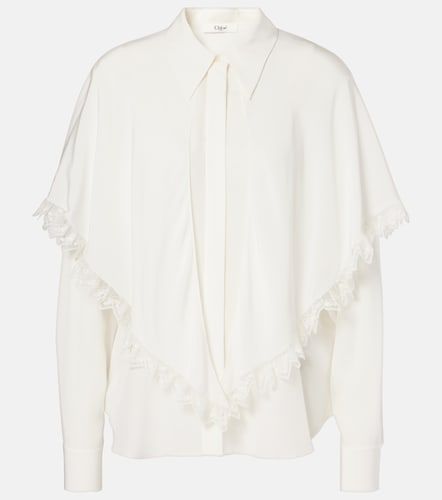 Chloé Blouse Heritage en soie nouée - Chloe - Modalova