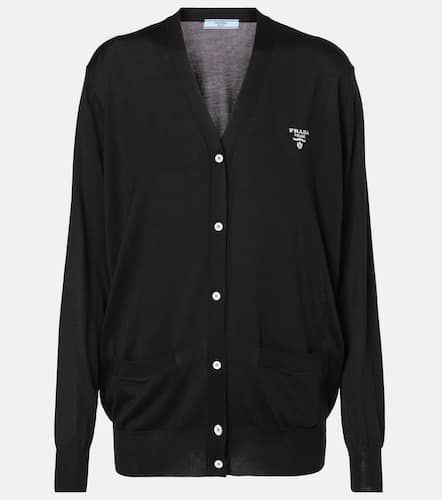 Prada Cardigan en soie - Prada - Modalova