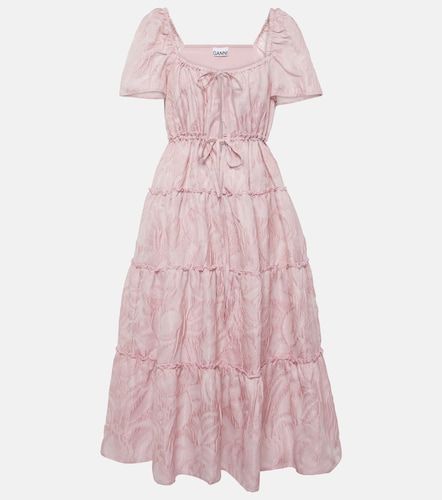 Ganni Robe midi - Ganni - Modalova