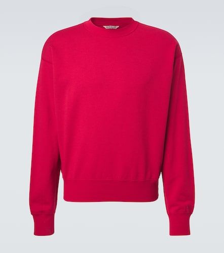 Sweat-shirt en coton, laine et soie - Auralee - Modalova