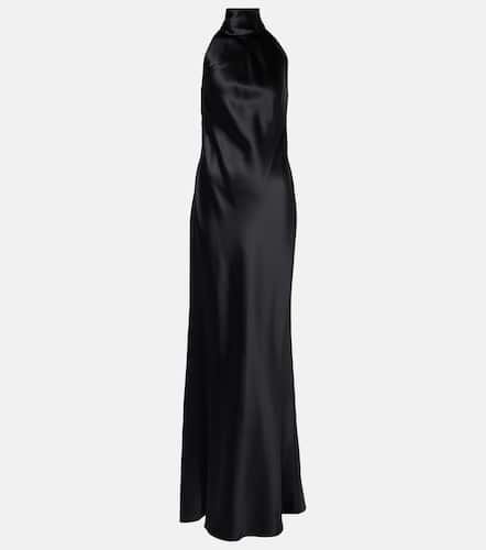 Robe longue Chilton en satin - Ralph Lauren Collection - Modalova