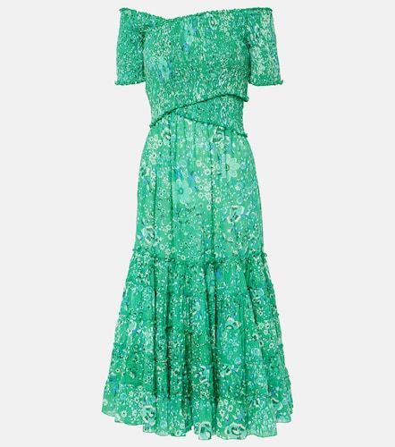 Robe midi Soledad à imprimé floral - Poupette St Barth - Modalova