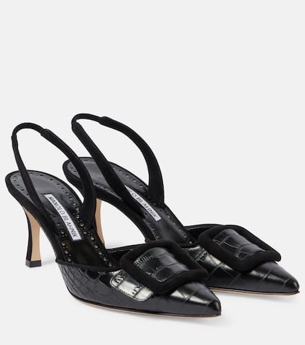 Escarpins Maysli en cuir - Manolo Blahnik - Modalova