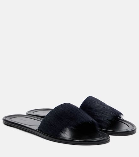 Mules Malick en cuir façon poulain - The Row - Modalova