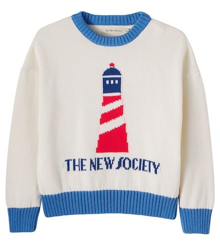 Pull Trebol en coton - The New Society - Modalova