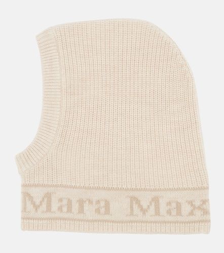 Max Mara Cagoule en laine à logo - Max Mara - Modalova
