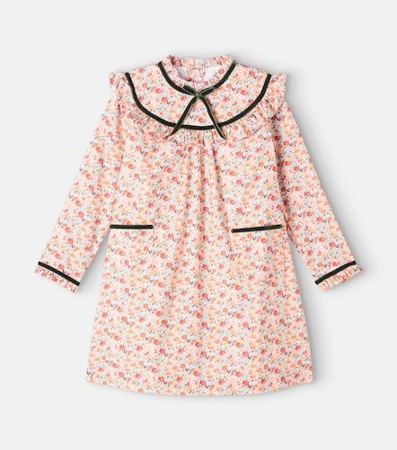Robe Alita en coton à fleurs - La Coqueta - Modalova