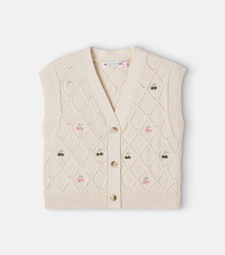 Gilet LYS en laine et coton - Bonpoint - Modalova