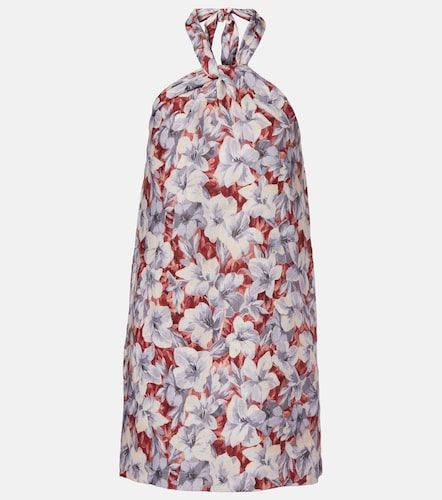 Posse Robe Luna en lin à fleurs - Posse - Modalova