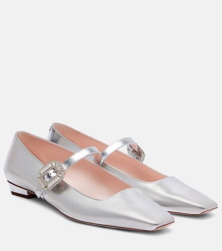 Ballerines Belle Vivier 25 en cuir métalisé - Roger Vivier - Modalova